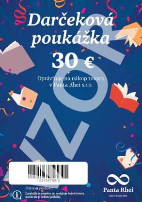 Elektronická darčeková poukážka 30€