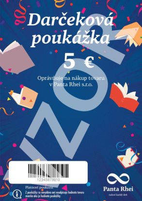Elektronická darčeková poukážka 5€