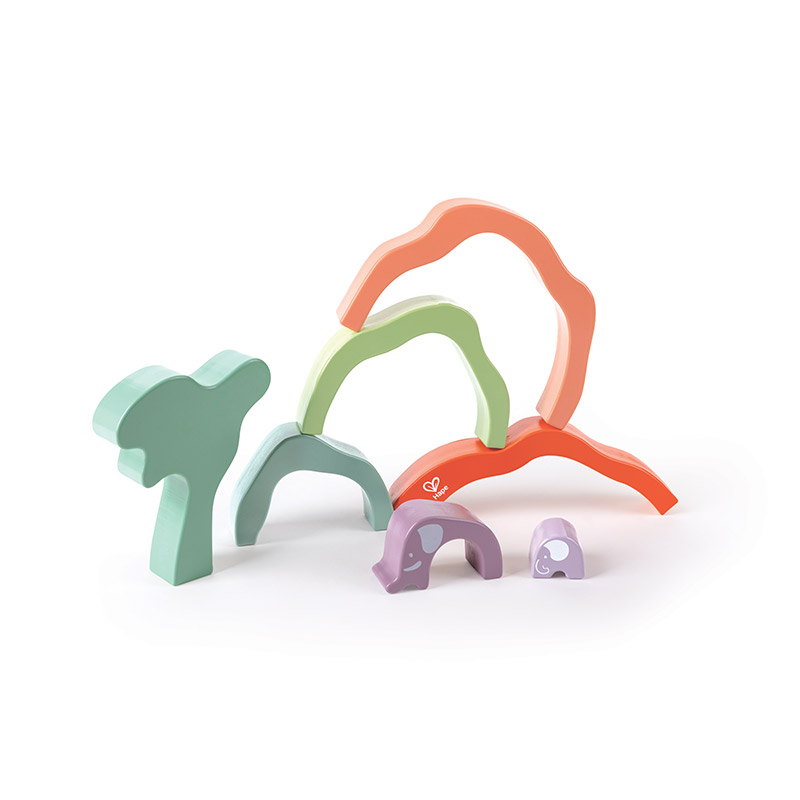 Stohovacie kocky Safari HAPE