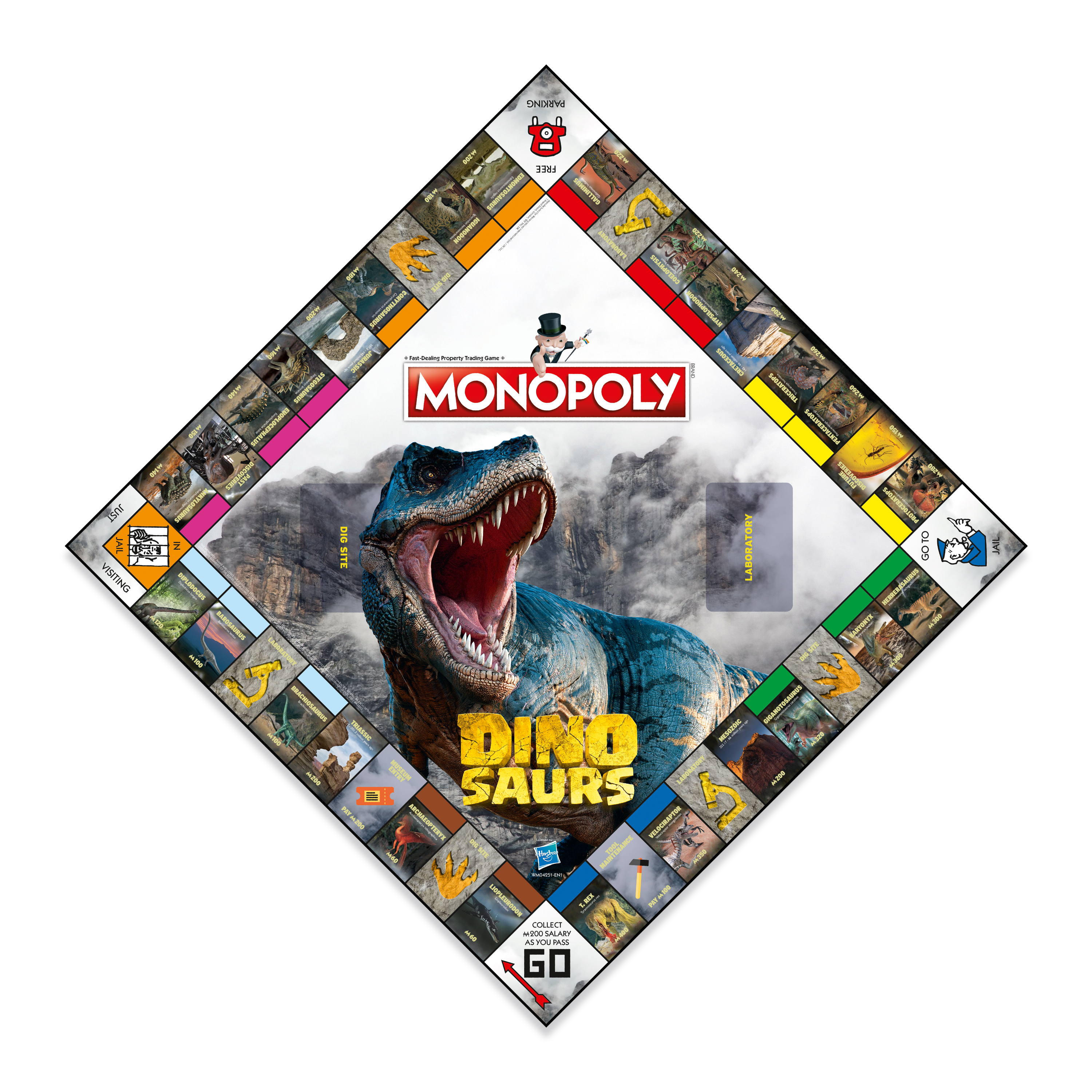 Hra Monopoly Dinosaurs (hra v angličtine)