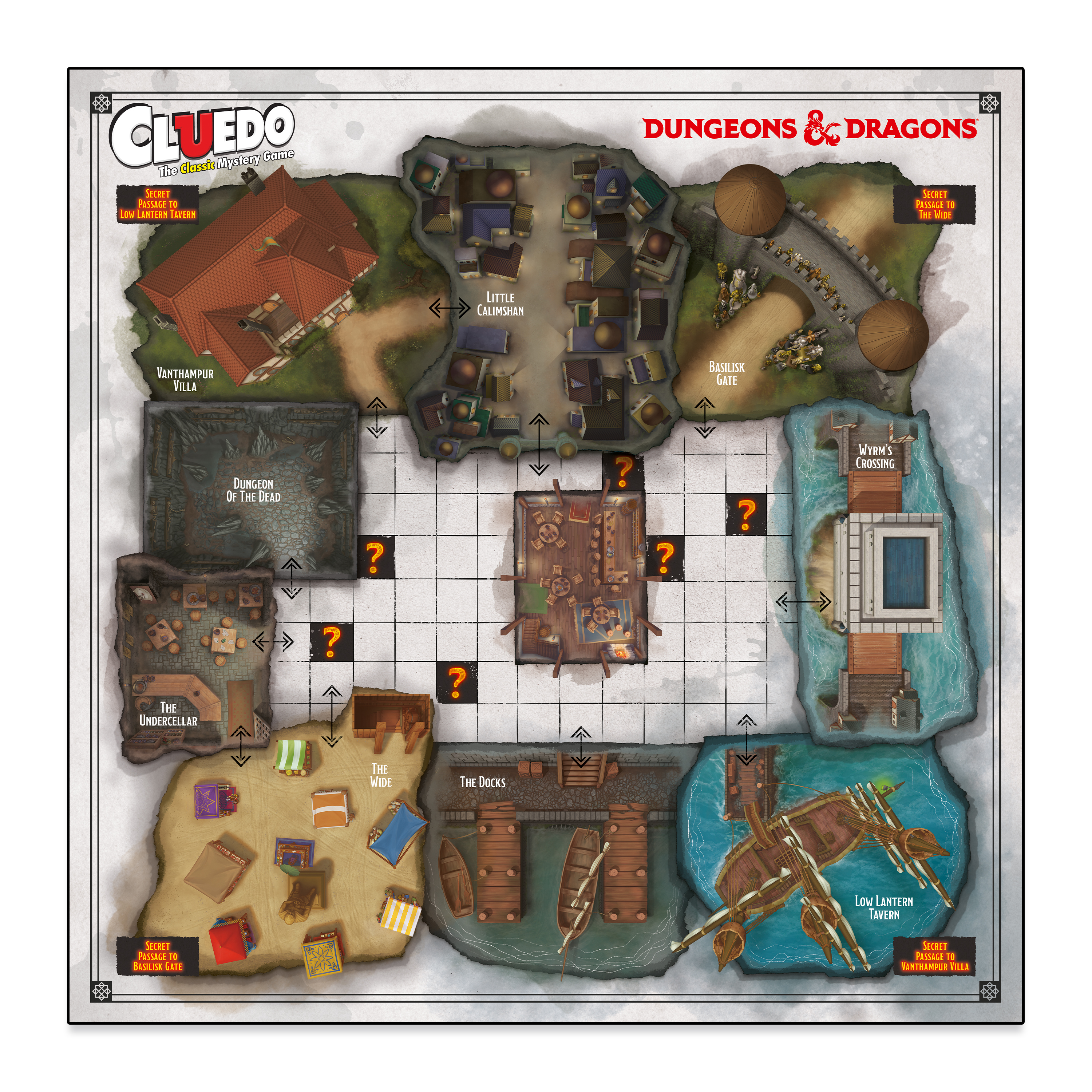 Hra Cluedo Dungeons & Dragons (hra v angličtine)
