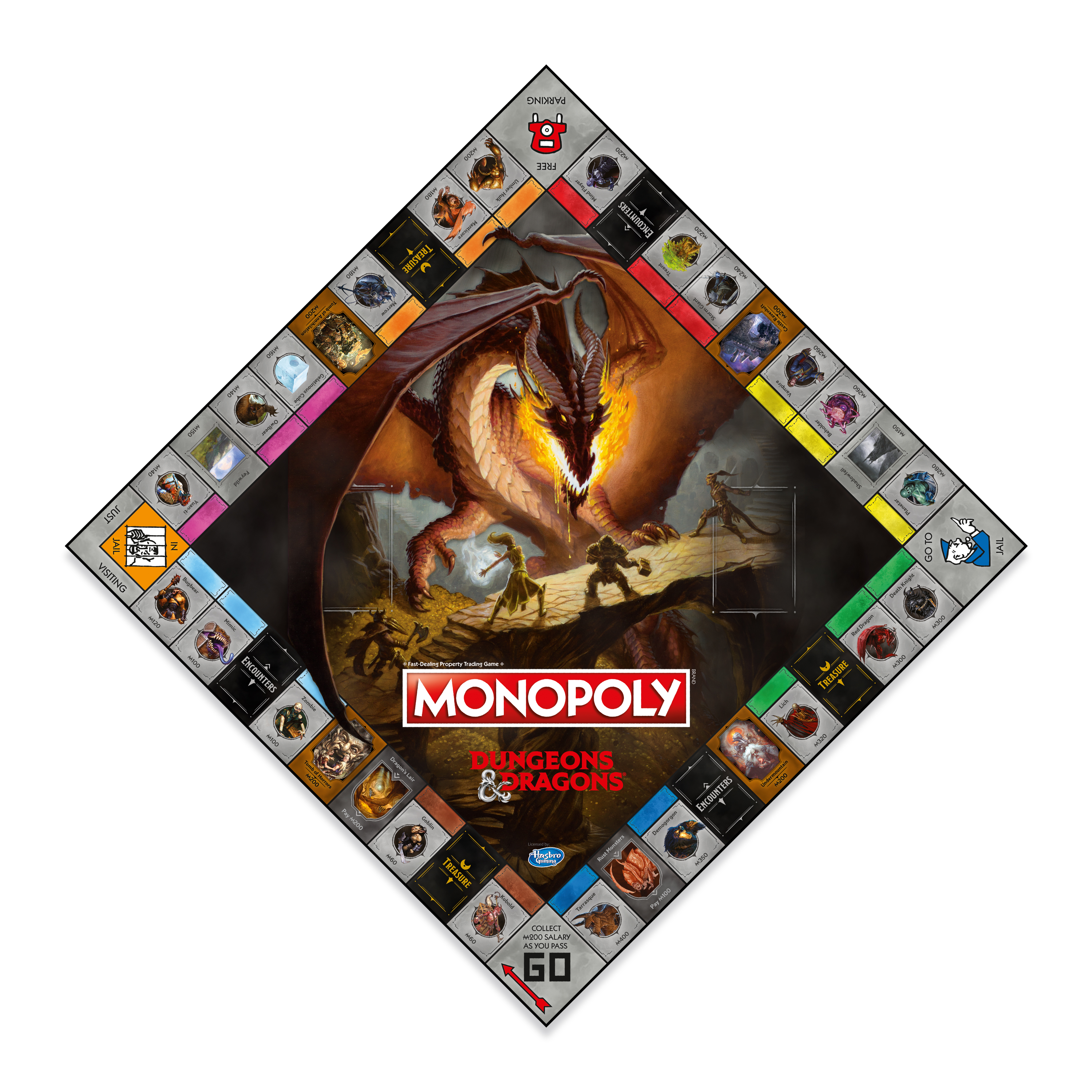 Hra Monopoly Dungeons and Dragons (hra v angličtine)