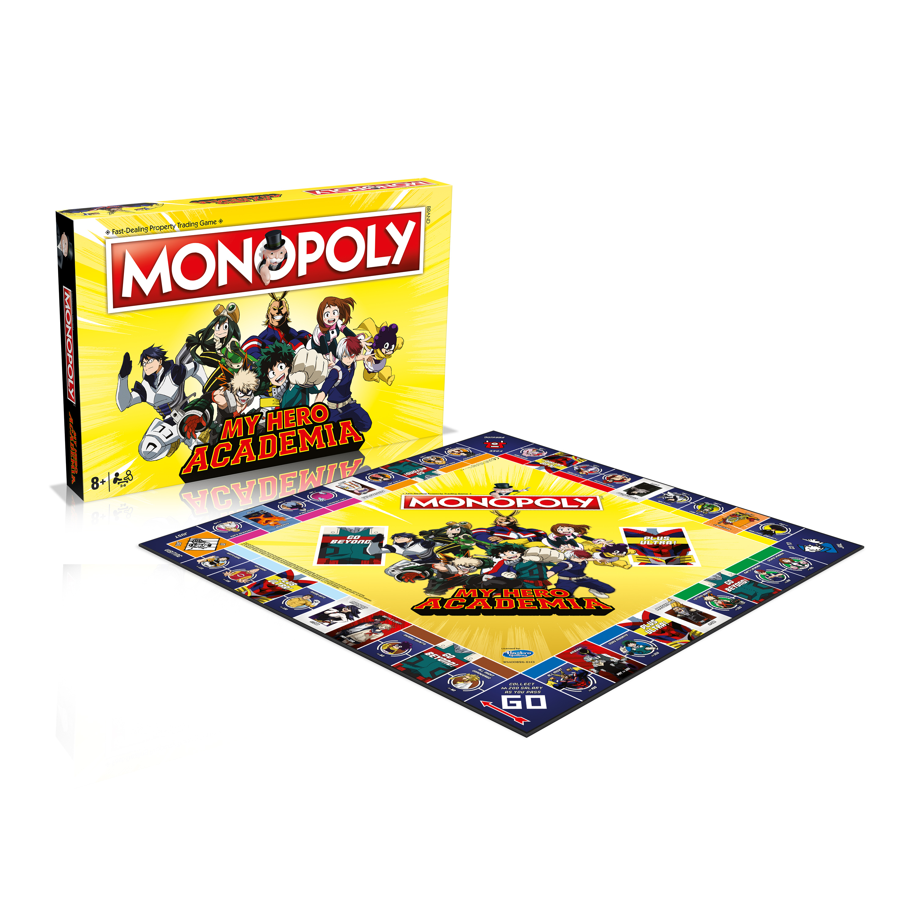 Hra Monopoly My Hero Academia (hra v angličtine)