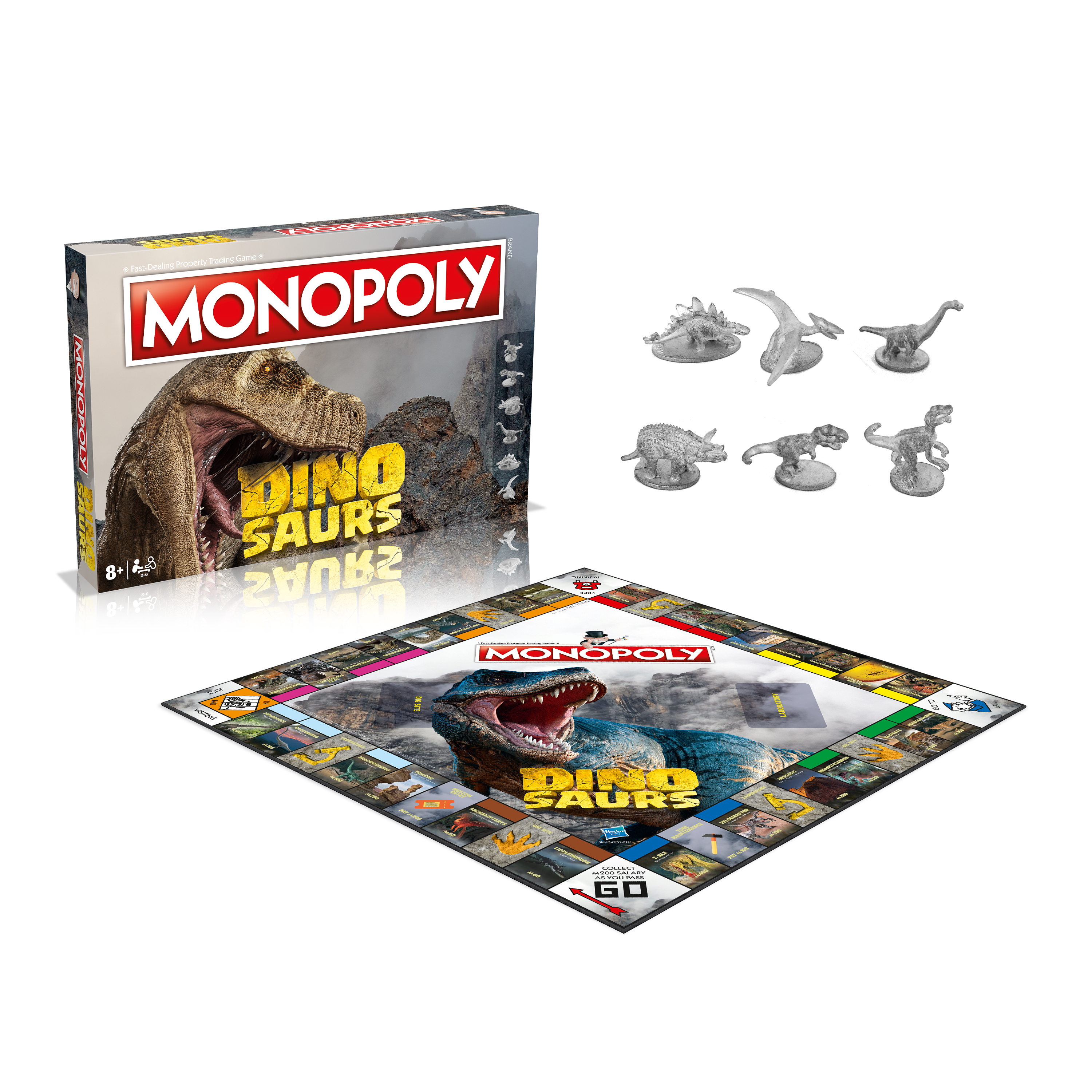 Hra Monopoly Dinosaurs (hra v angličtine)
