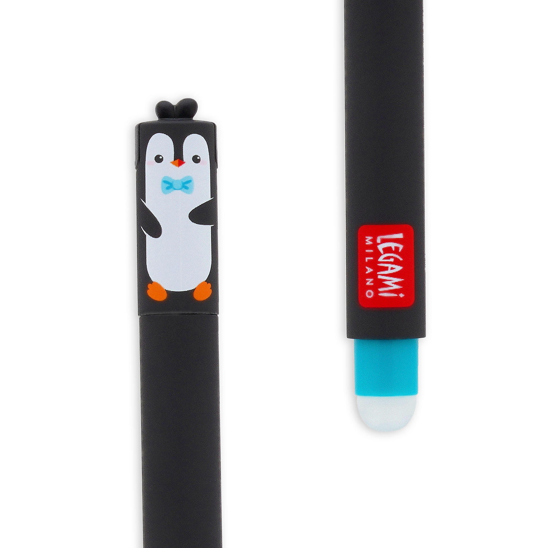 Legami Gumovacie pero Penguin tyrkysové