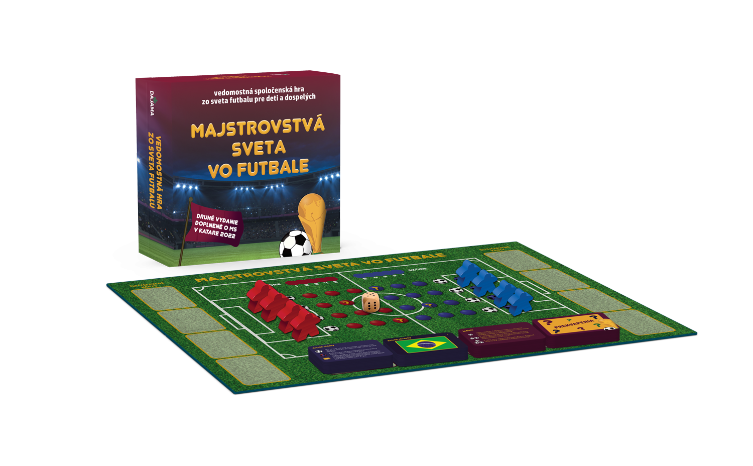 Dajama hra Majstrovstvá sveta vo futbale (2. vydanie, doplnené o MS v Katare 2022)