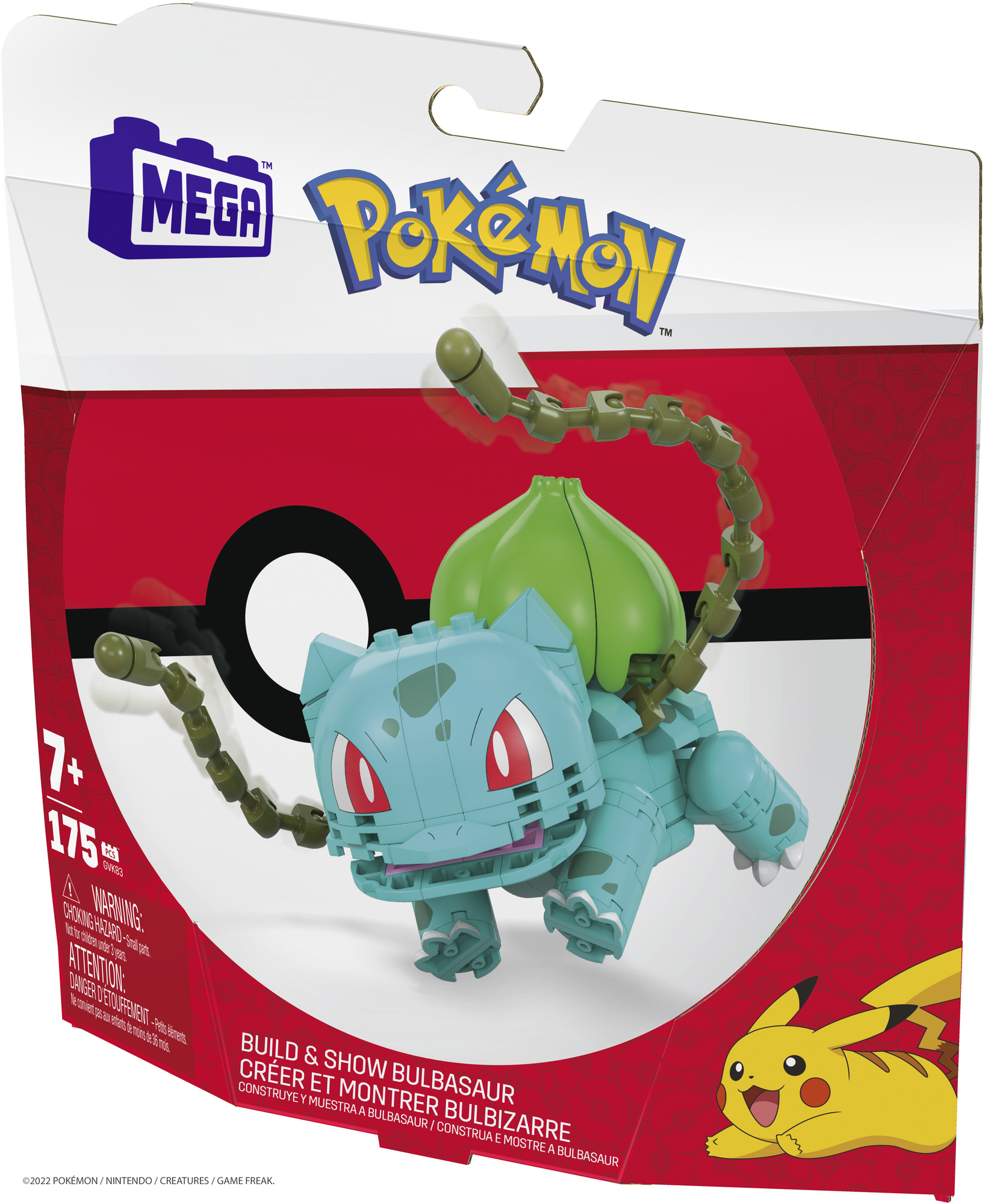 MEGA Pokémon postav a vystav si Pokémona - Bulbasaur Mattel