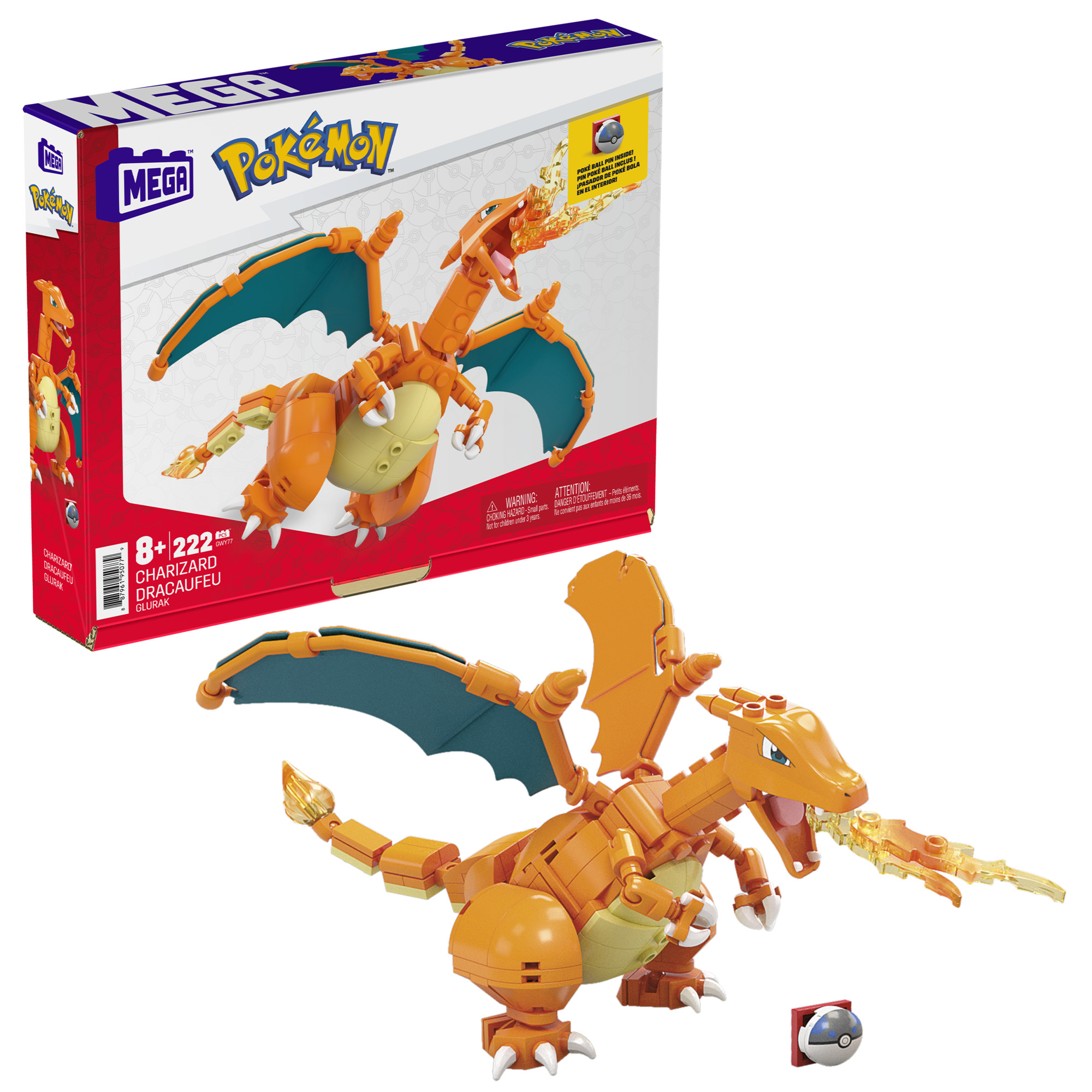 MEGA Pokémon Charizard Mattel