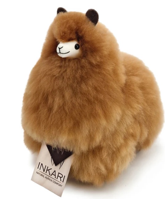 Plyšová hračka Alpaca SMALL – HAZELNUT