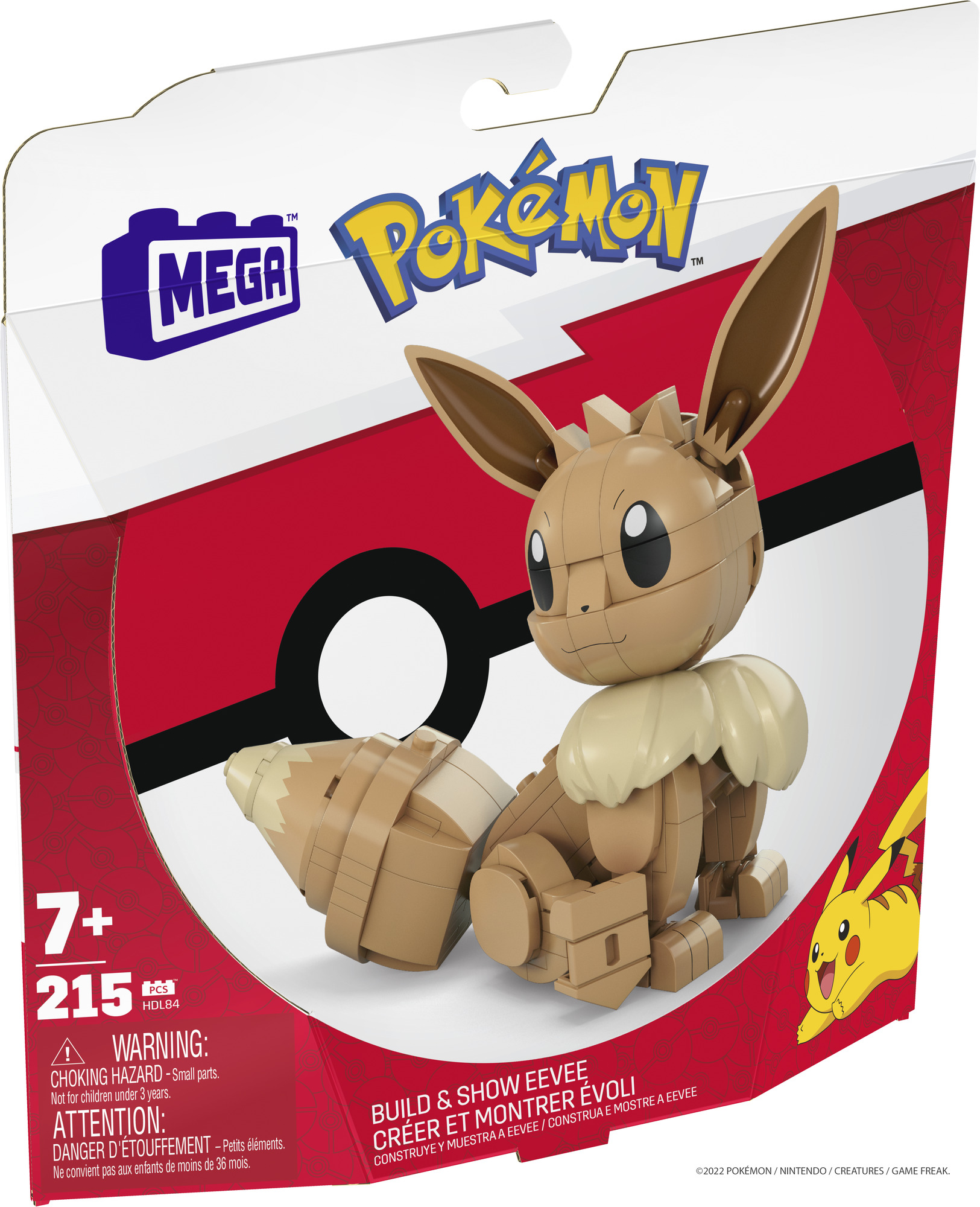 MEGA Pokémon postav a vystav si Pokémona - Eevee Mattel