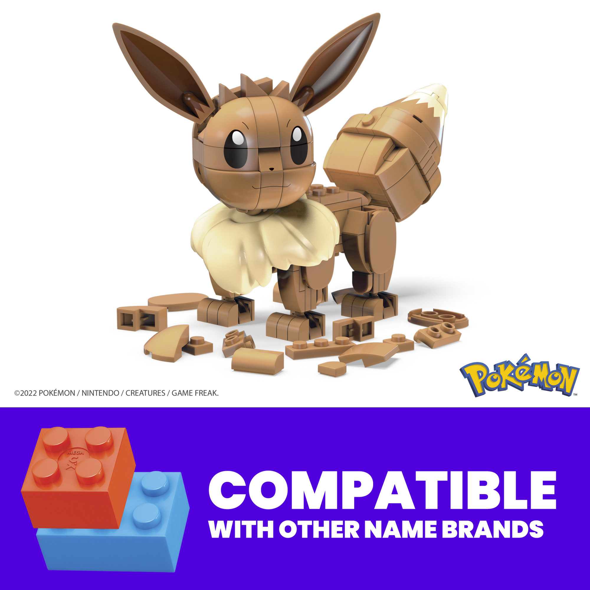 MEGA Pokémon postav a vystav si Pokémona - Eevee Mattel