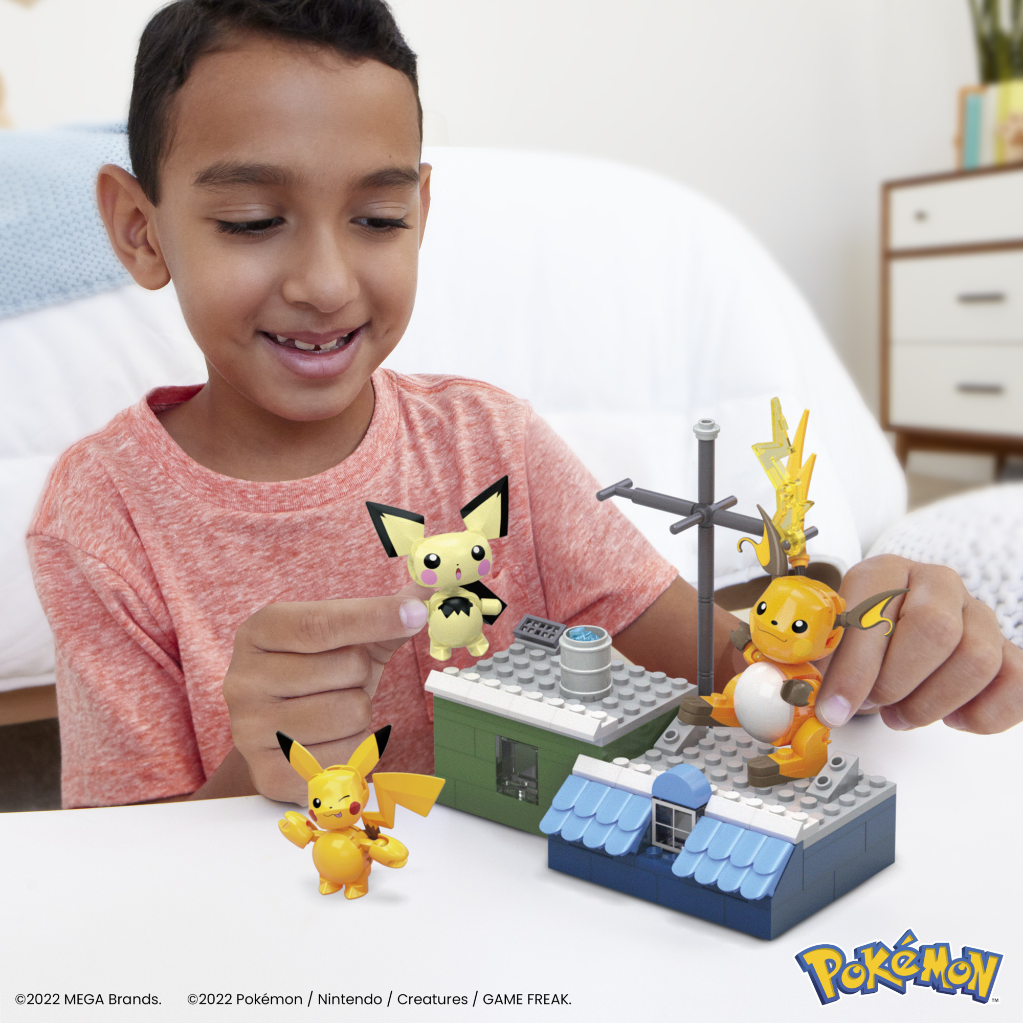 MEGA Pokémon evolučný set - Pikachu Mattel