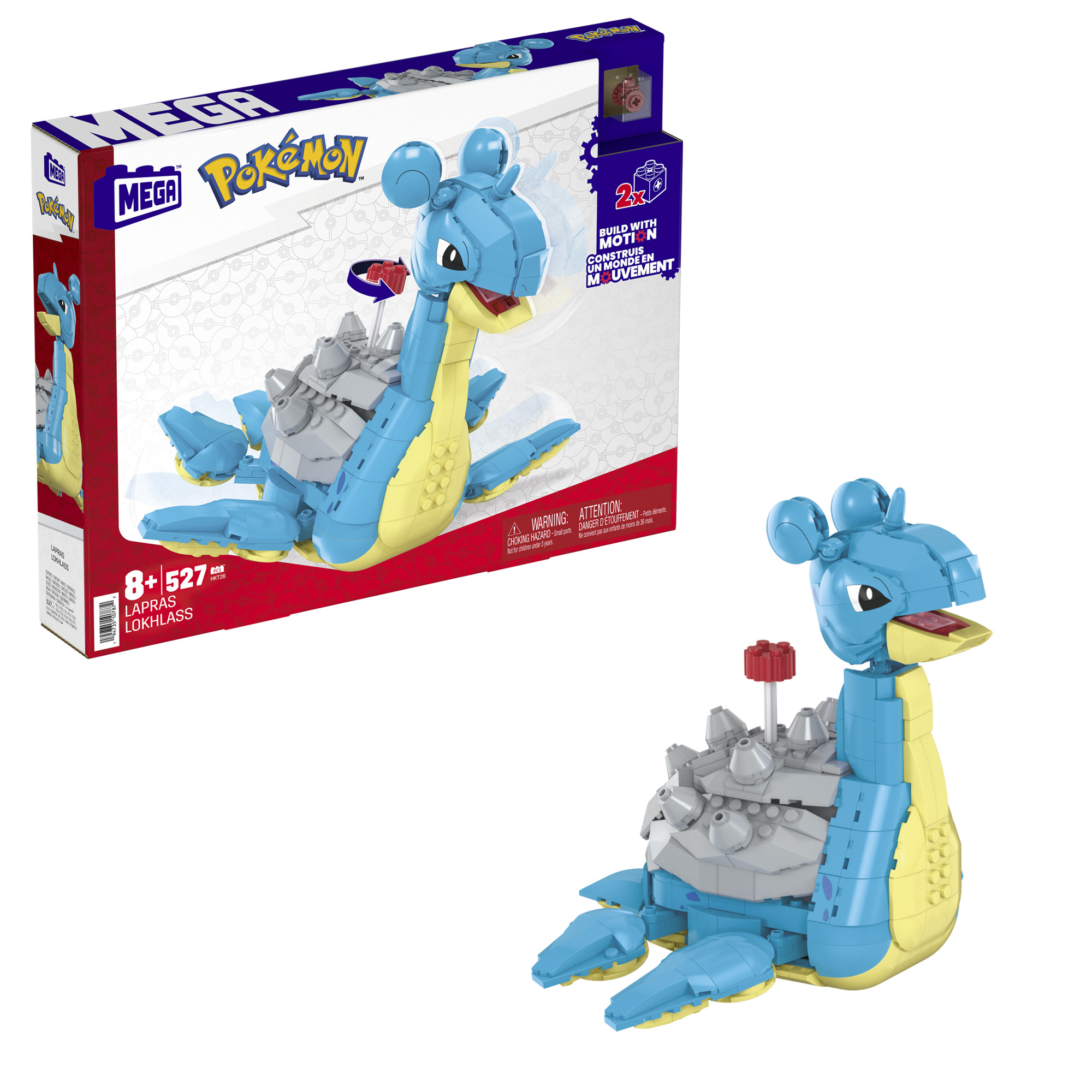 MEGA Pokémon pohyblivý Lapras Mattel