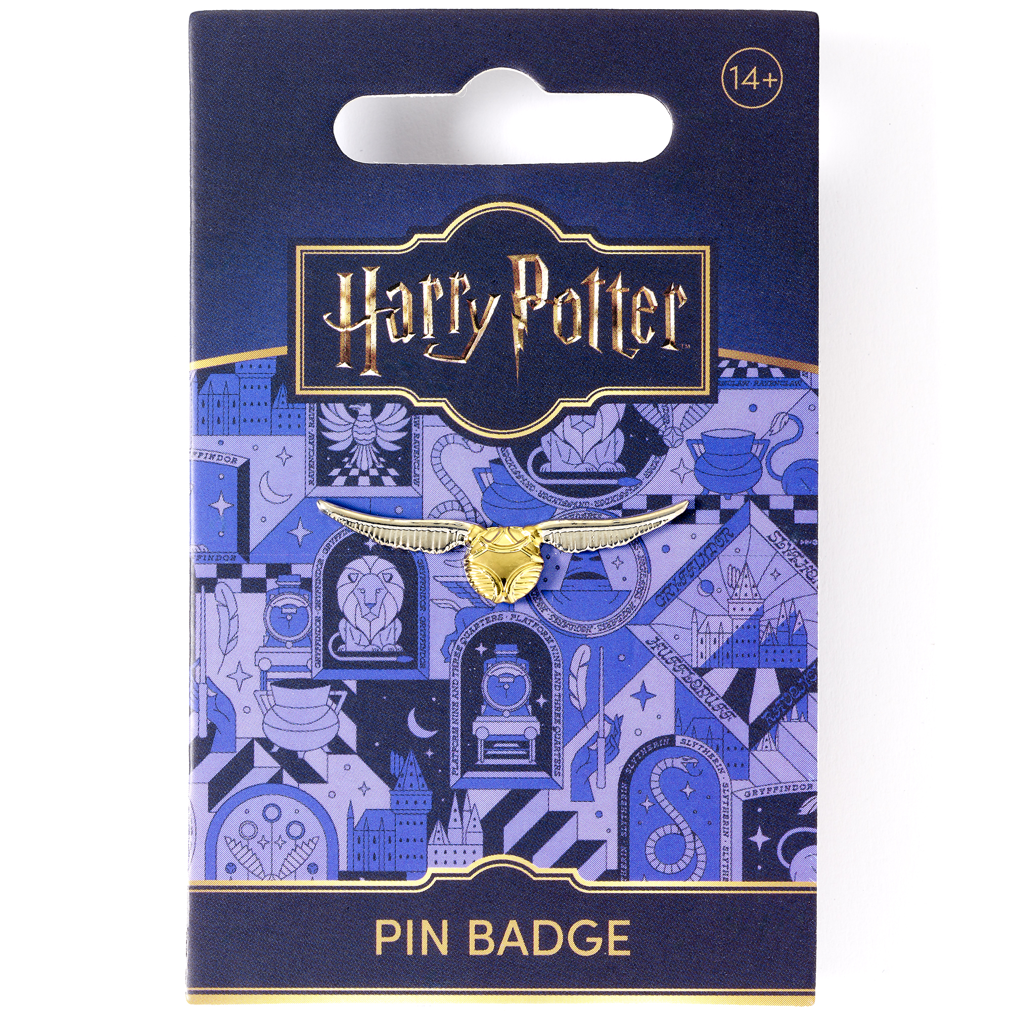 Harry Potter odznak zlatá strela