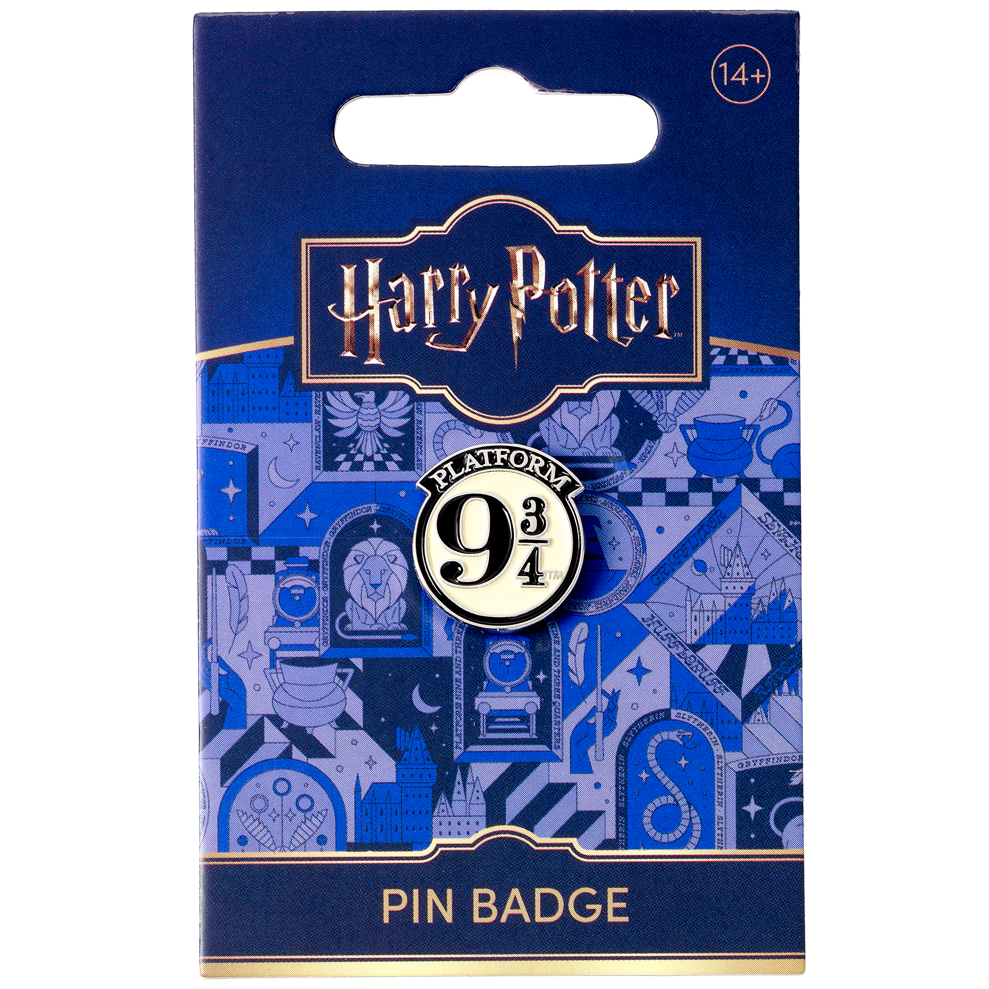 Harry Potter odznak Nástupište 9 3/4