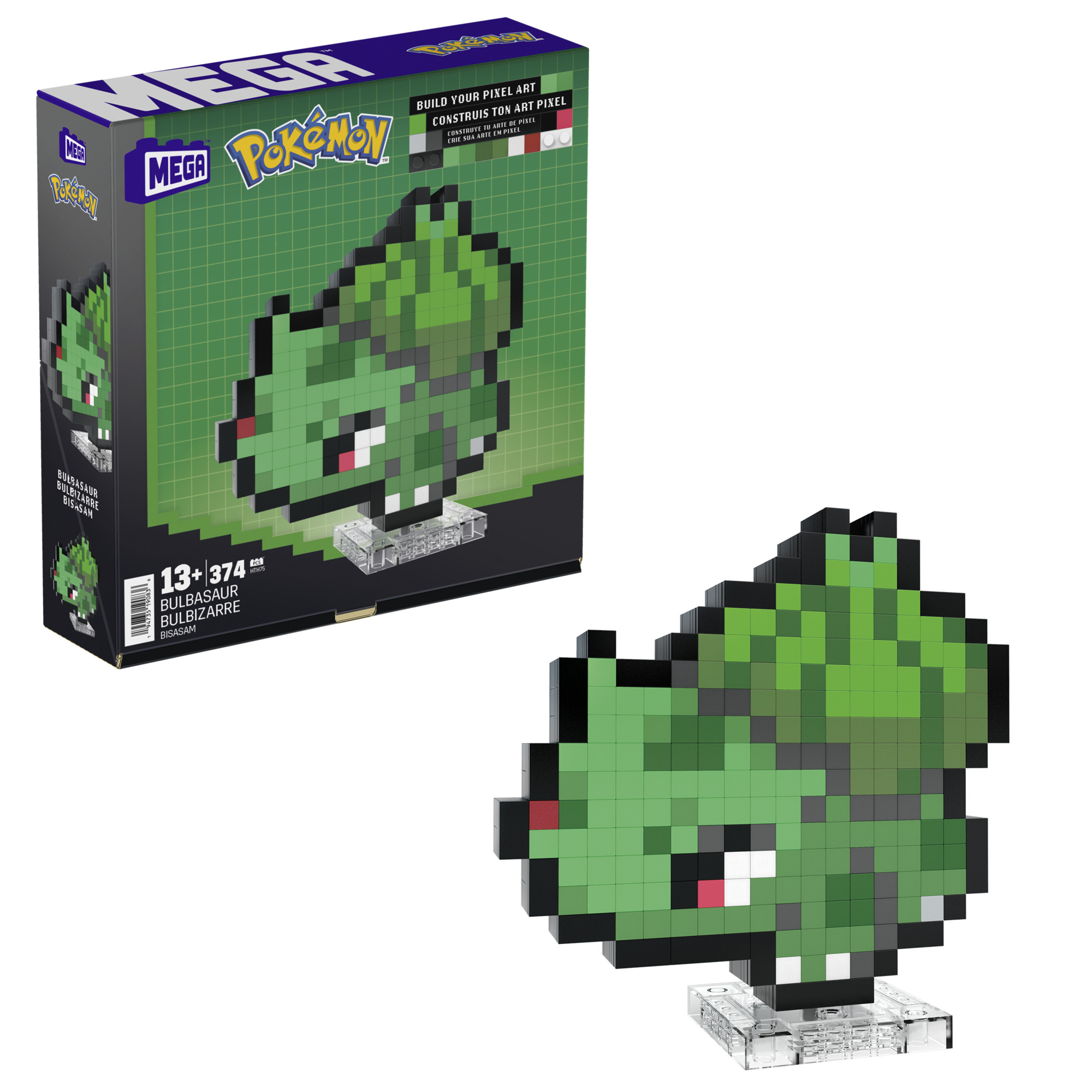 MEGA Pokémon pixel art - Bulbusaur Mattel