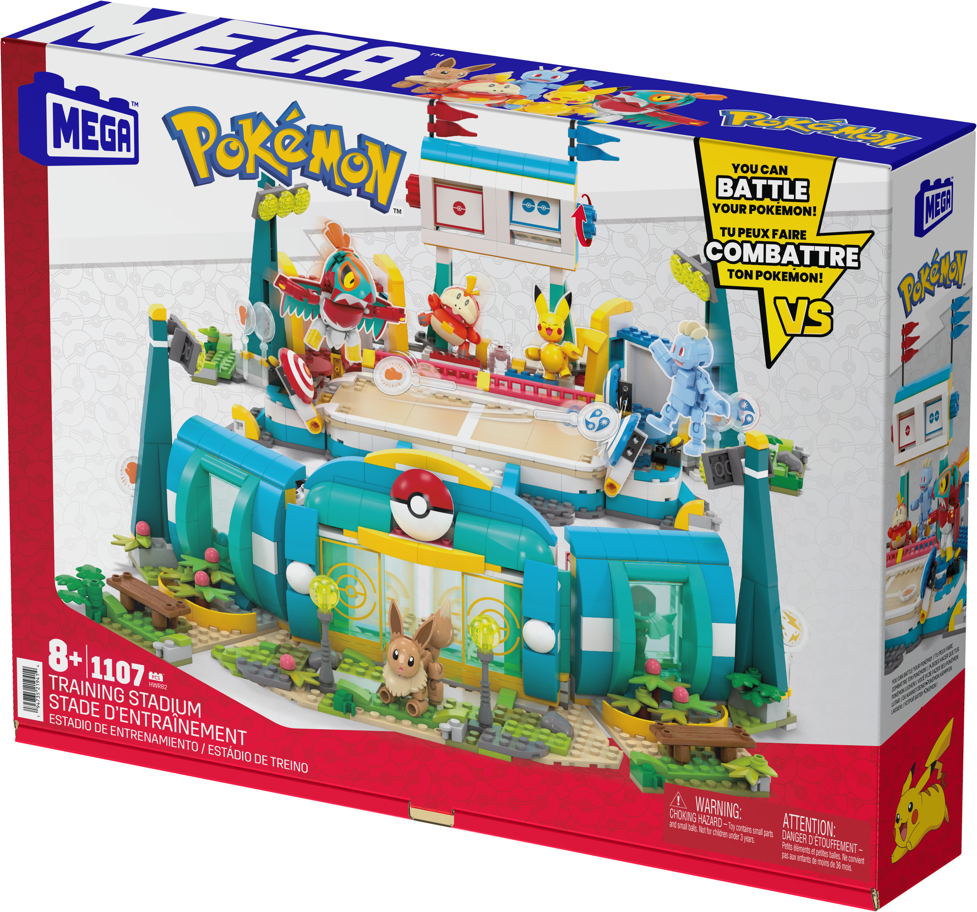 MEGA Pokémon pohyblivý Tréningový štádión Mattel