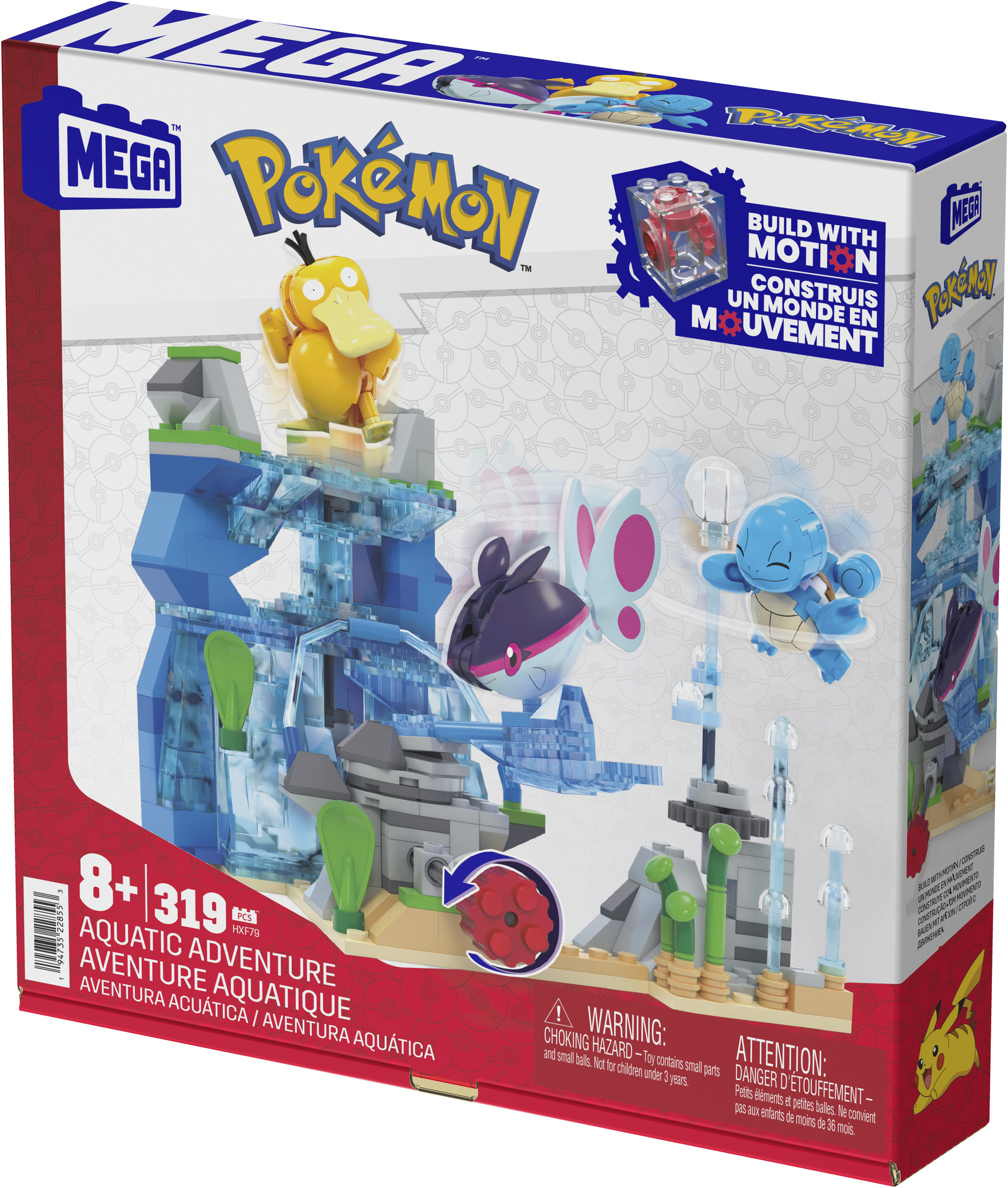 MEGA Pokémon pohyblivé vodné dobrodružstvo Mattel