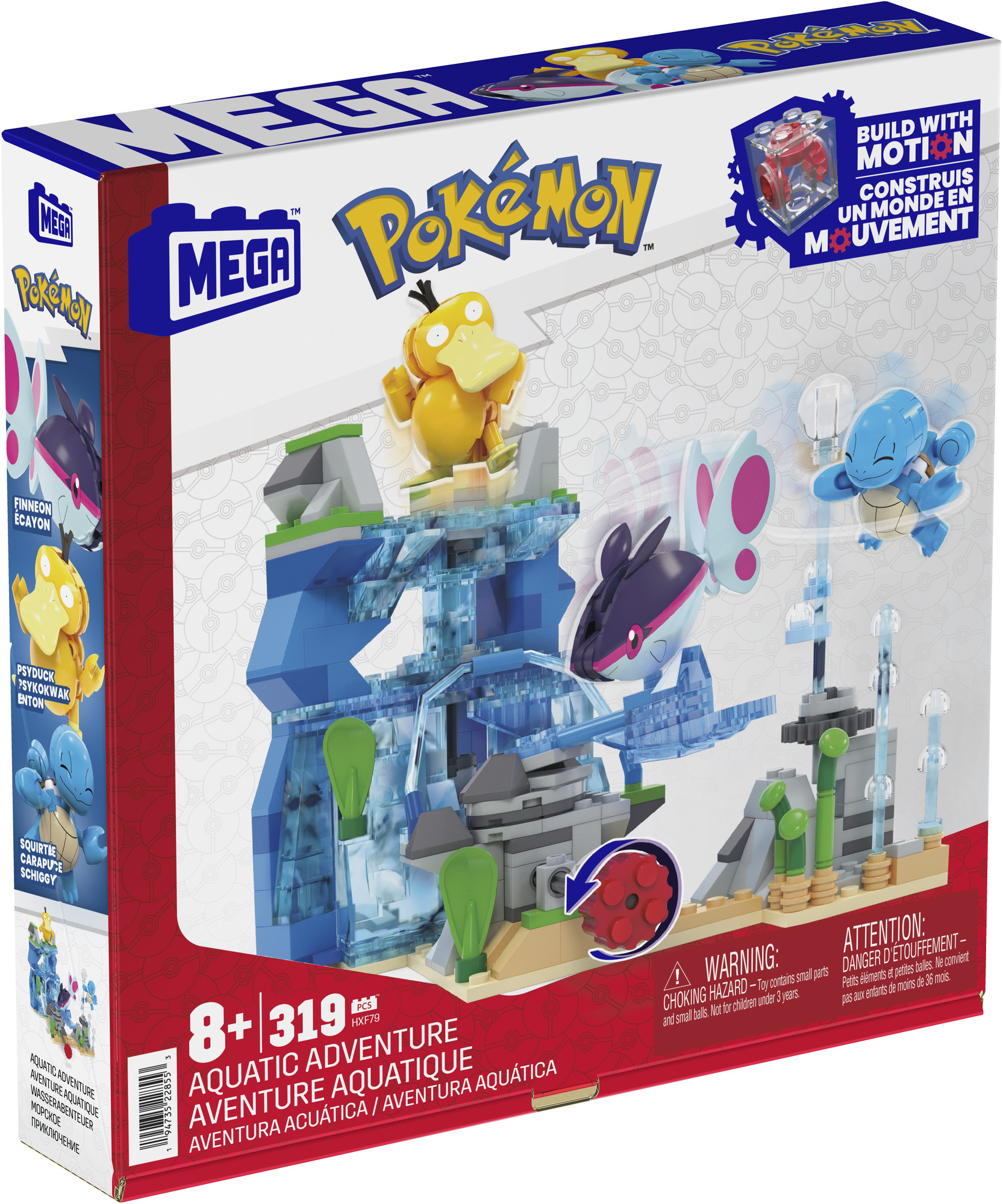 MEGA Pokémon pohyblivé vodné dobrodružstvo Mattel