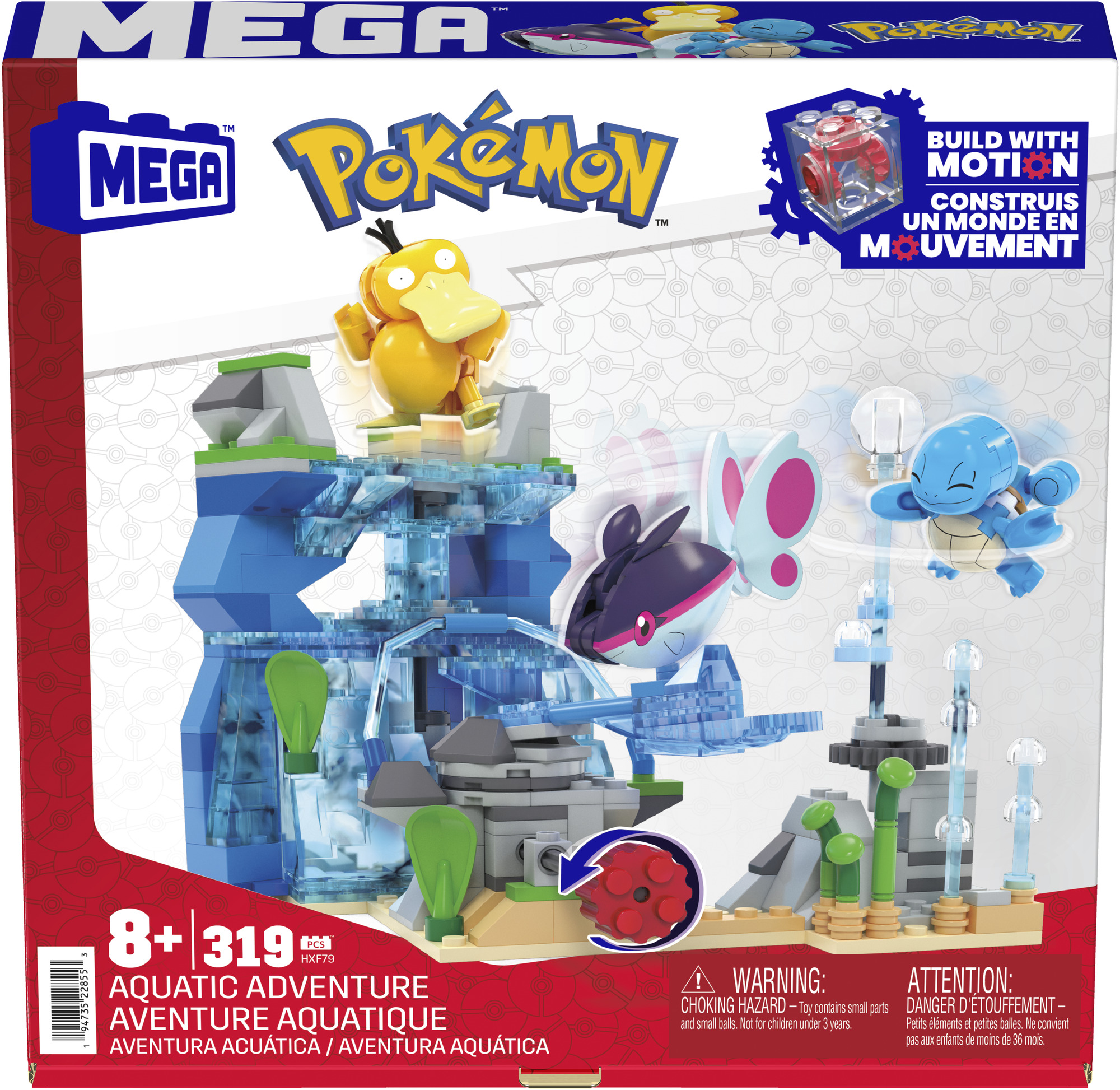 MEGA Pokémon pohyblivé vodné dobrodružstvo Mattel