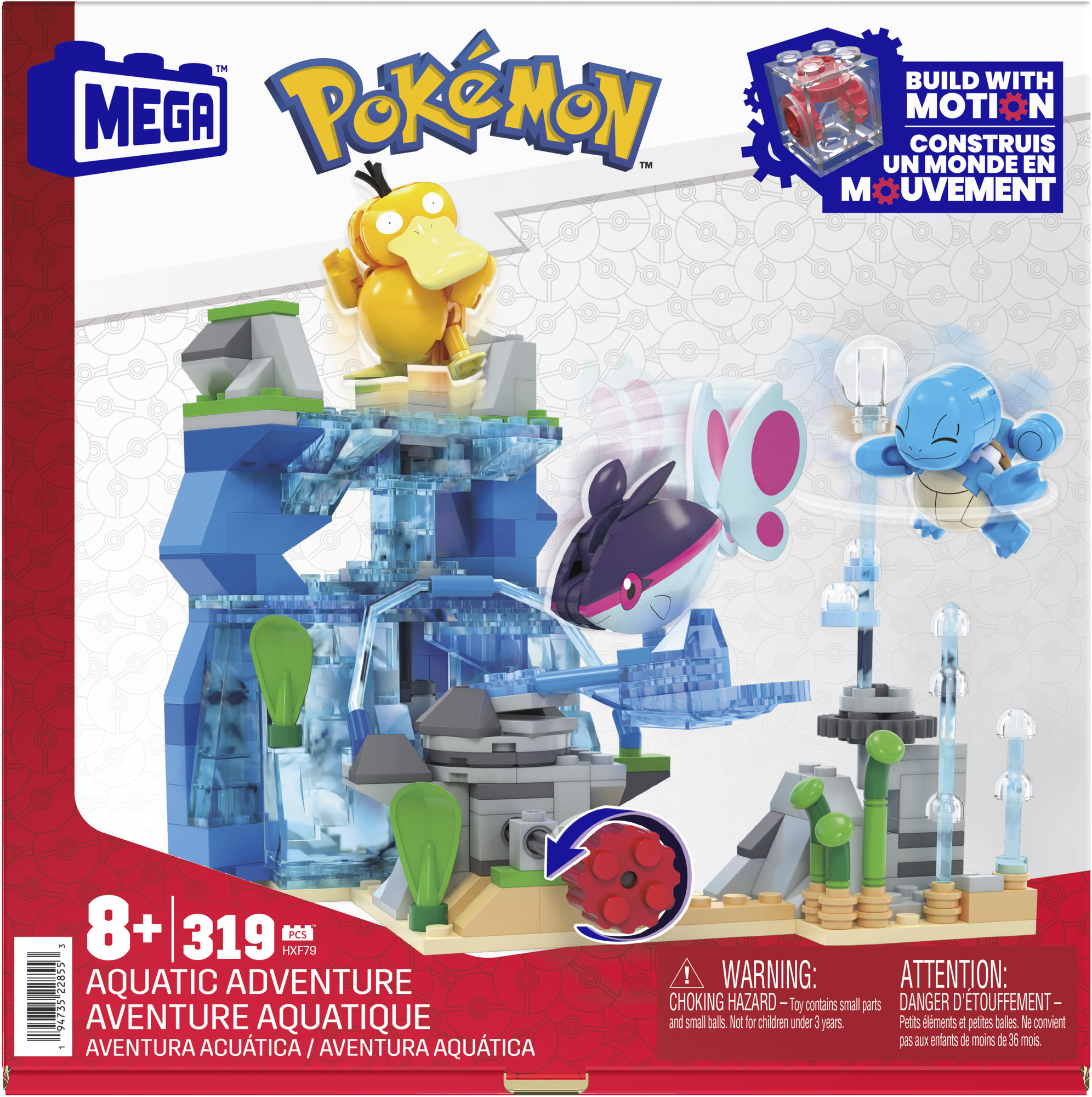 MEGA Pokémon pohyblivé vodné dobrodružstvo Mattel