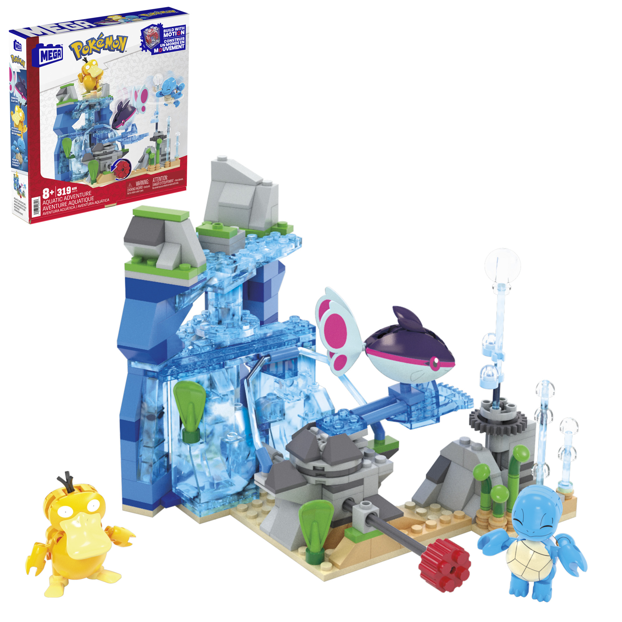 MEGA Pokémon pohyblivé vodné dobrodružstvo Mattel