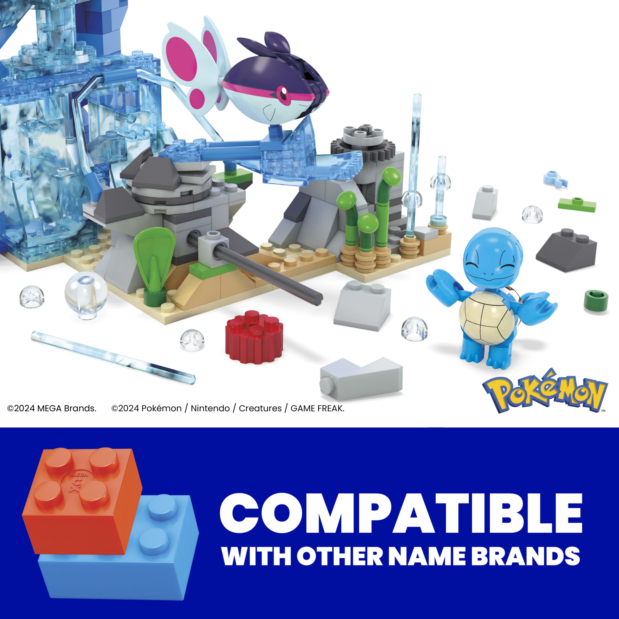 MEGA Pokémon pohyblivé vodné dobrodružstvo Mattel