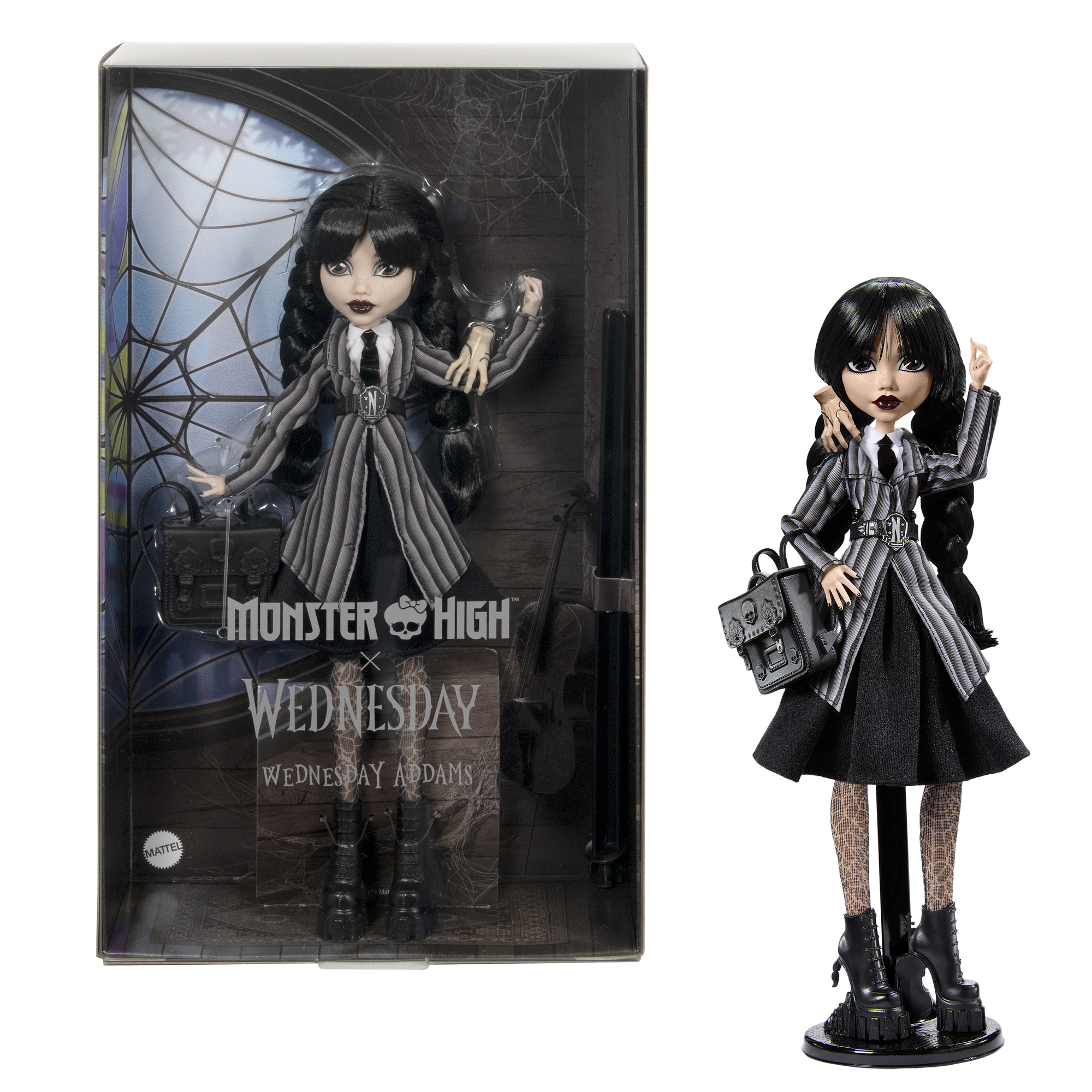 Bábika Monster High: Wednesday Addams