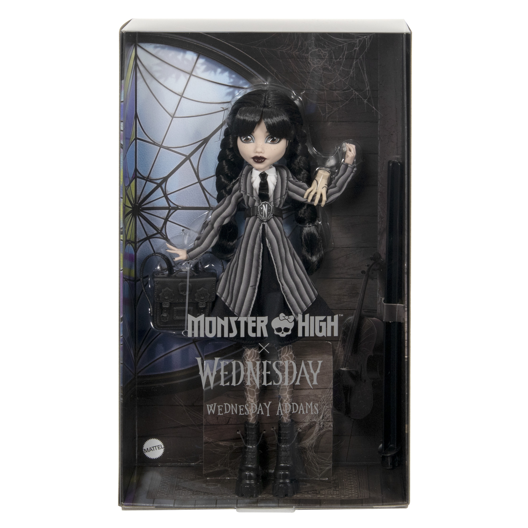 Bábika Monster High: Wednesday Addams