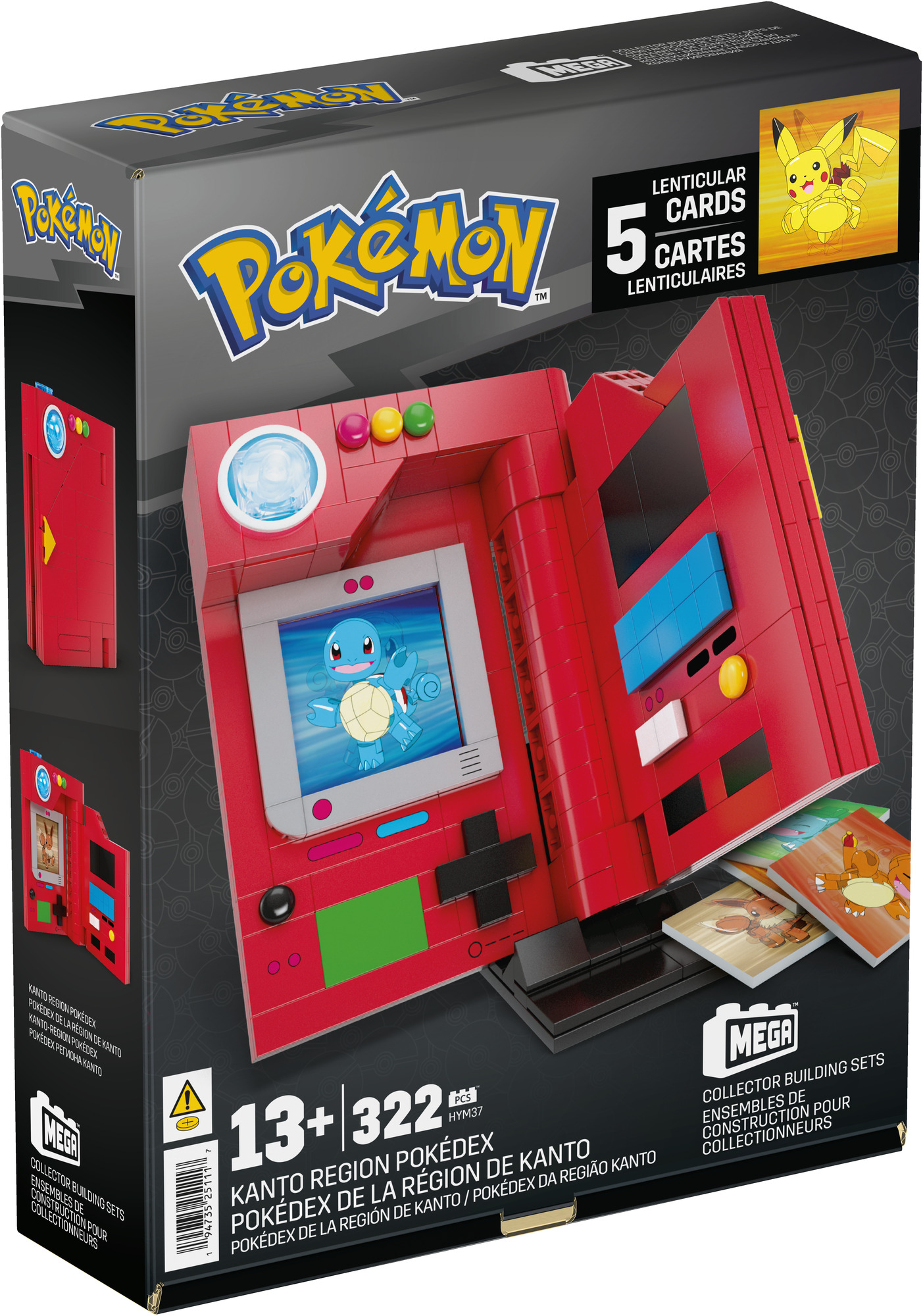 MEGA Pokémon Pokédex regiónu Kanto Mattel
