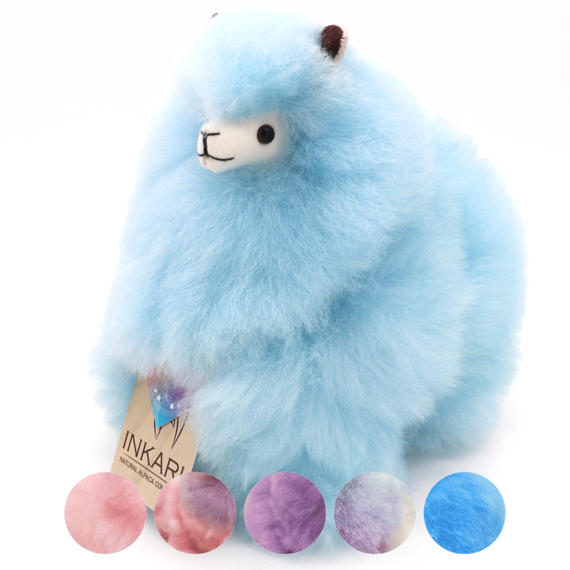Plyšová hračka Alpaca SMALL Baby Blue 23cm