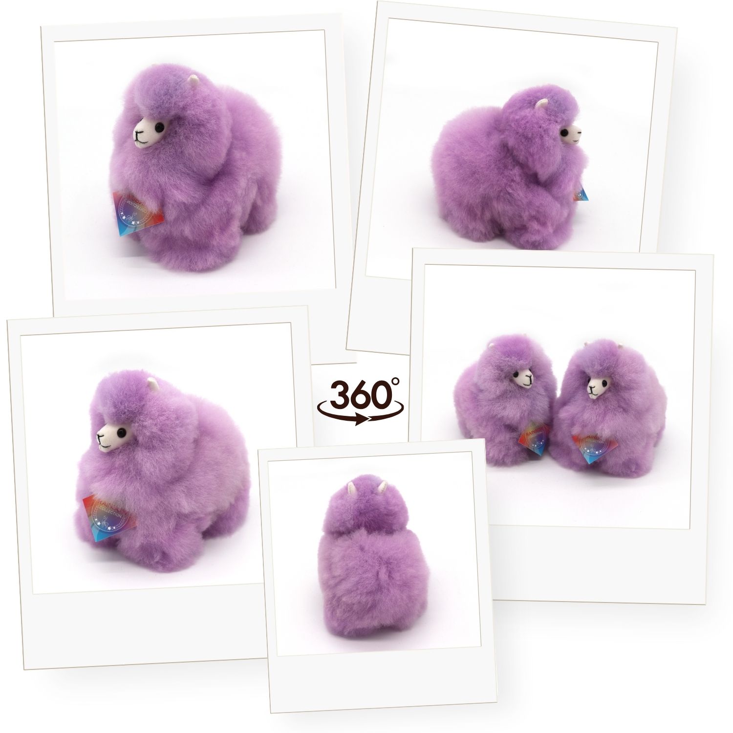 Plyšová hračka Alpaca MINI - VIOLET