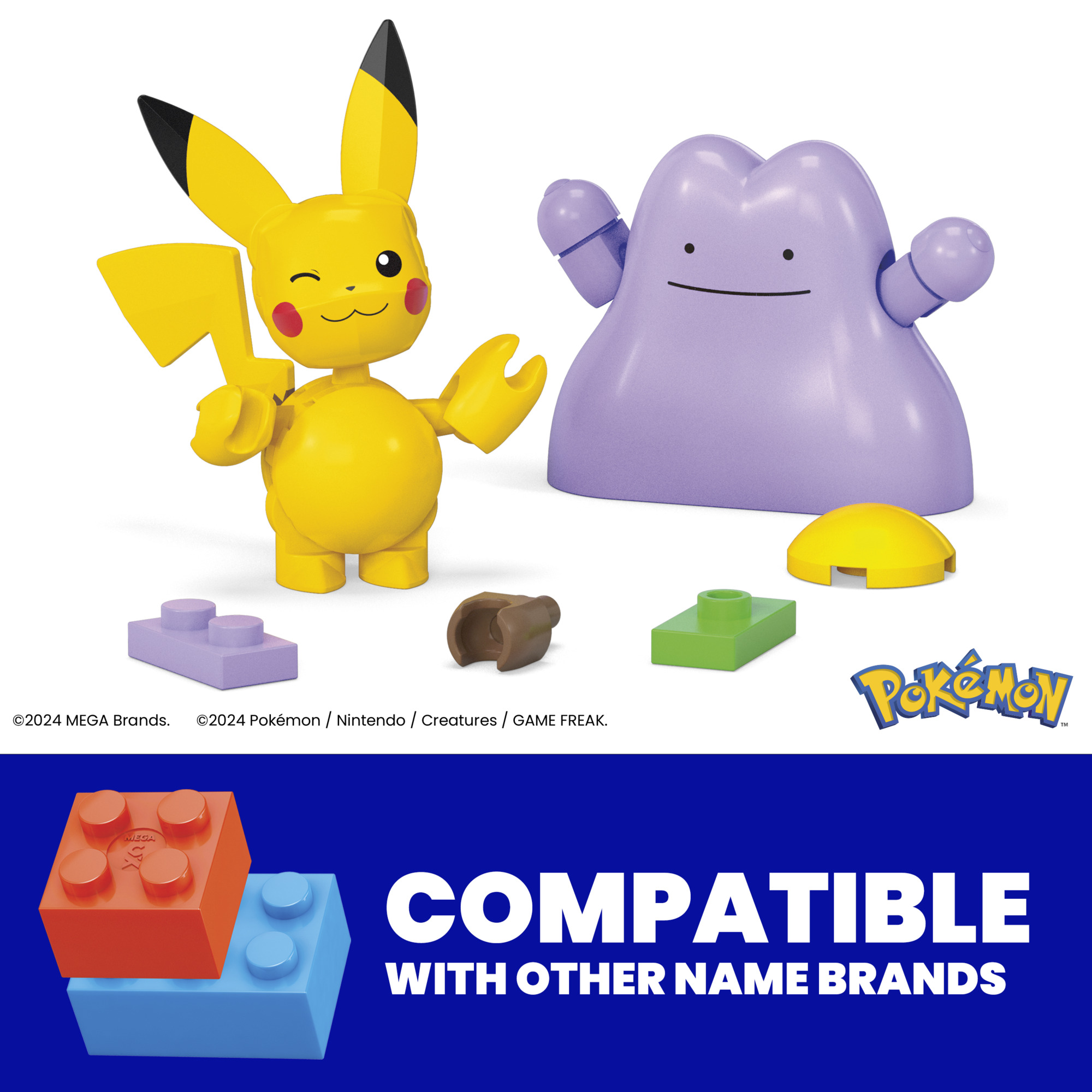 MEGA Pokémon pokéball - Pikachu & Ditto Mattel