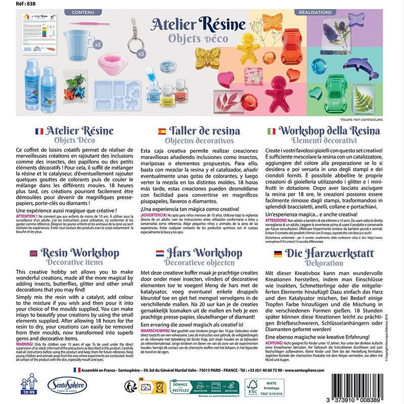 Vyrob si živicové súveníry.