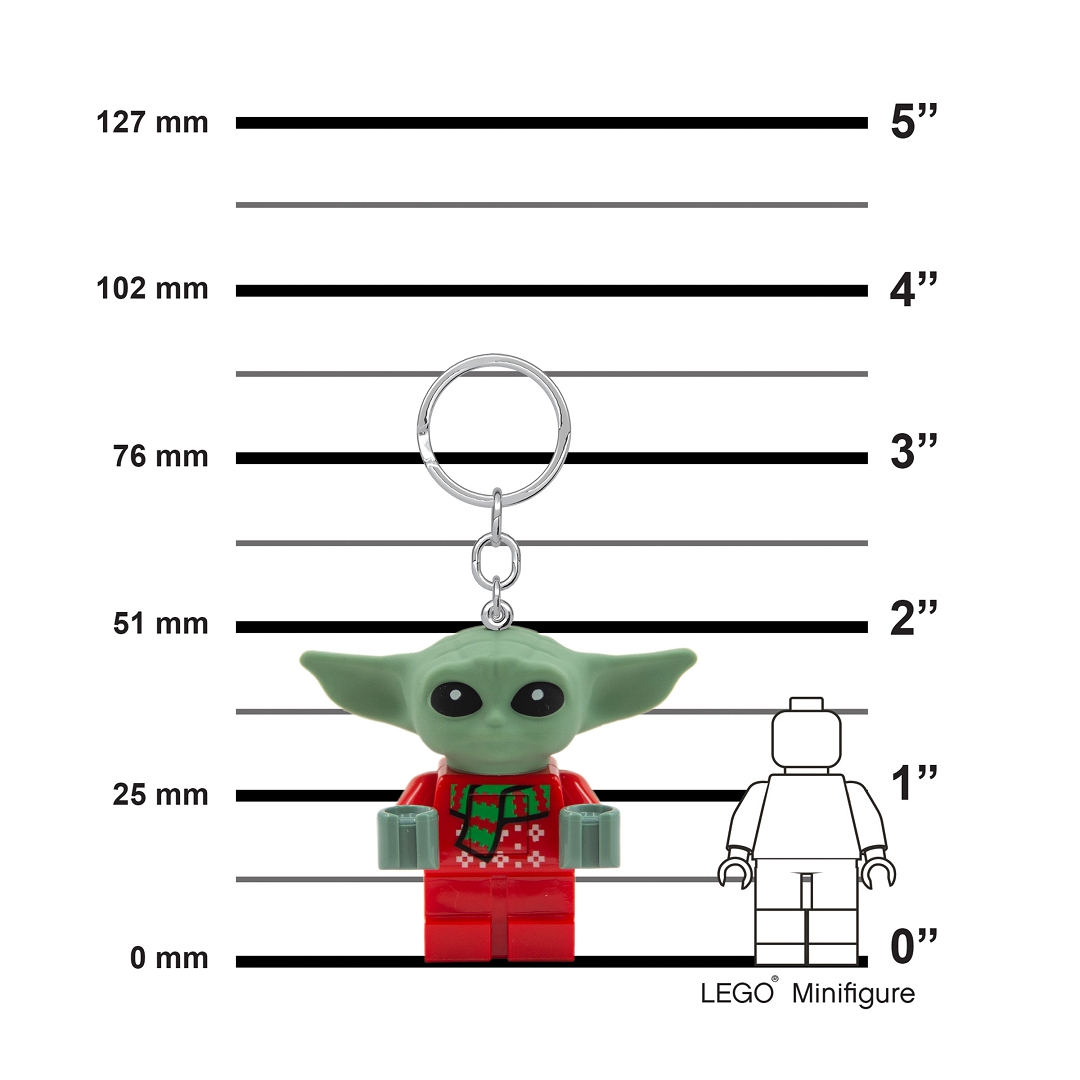 LEGO Star Wars Baby Yoda vo svetri svietiaca figúrka