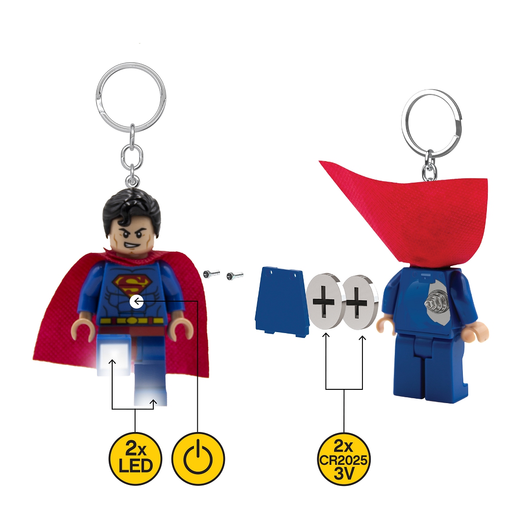 LEGO DC Superman svietiaca figúrka