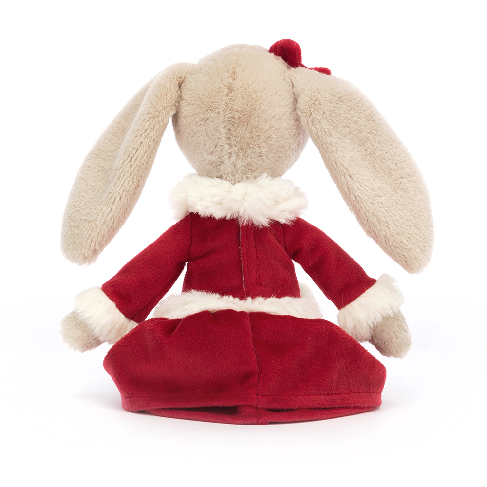 Lottie Vianočný zajačik plyšová hračka JELLYCAT