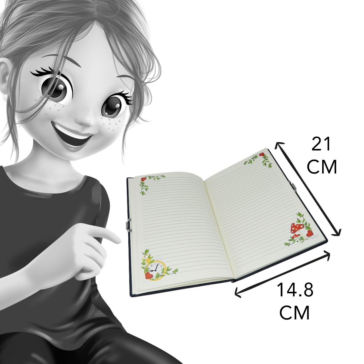 Secret Book Tajomný zápisník na zámok