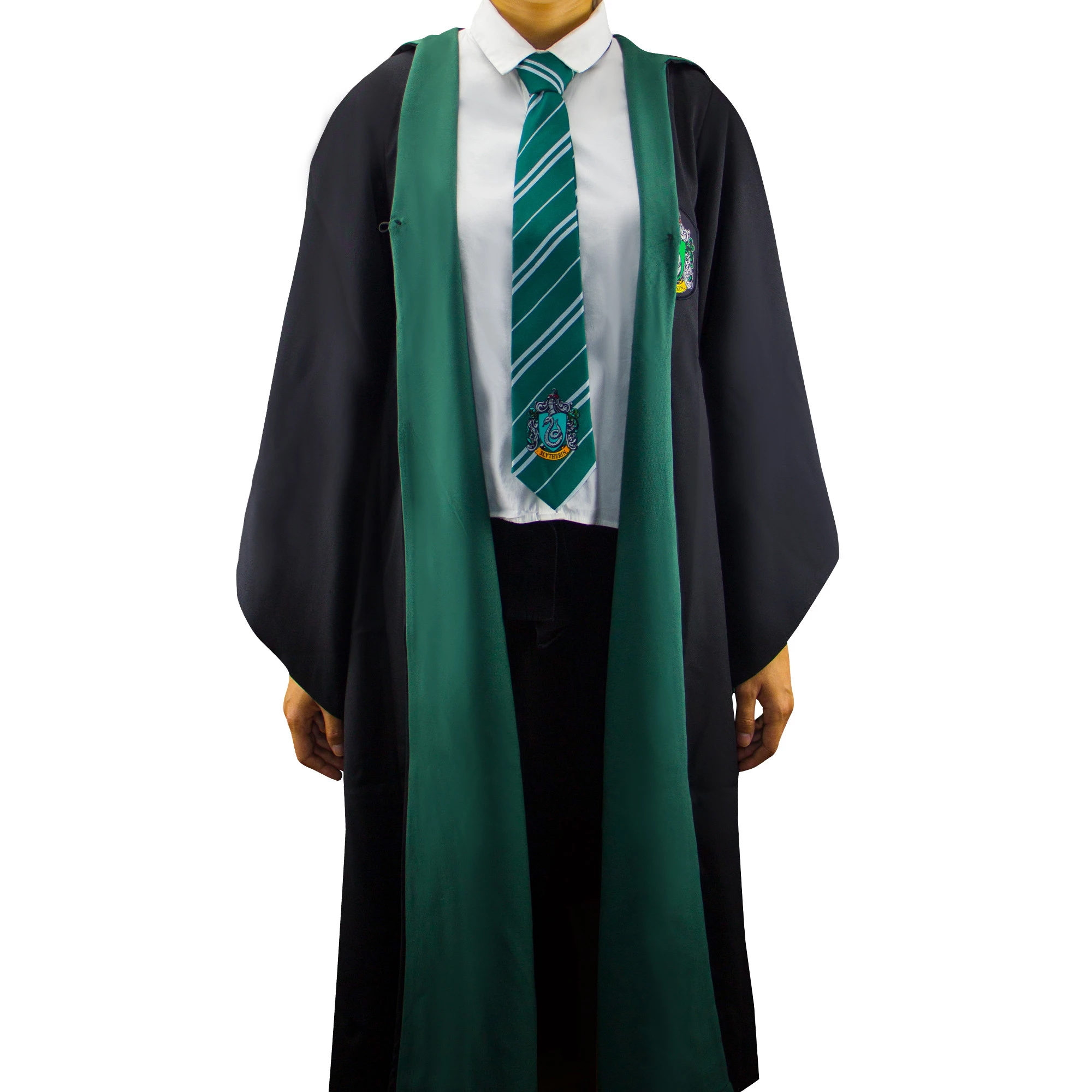 Čarodejnícky plášť  fakulty Slizolín S Harry Potter