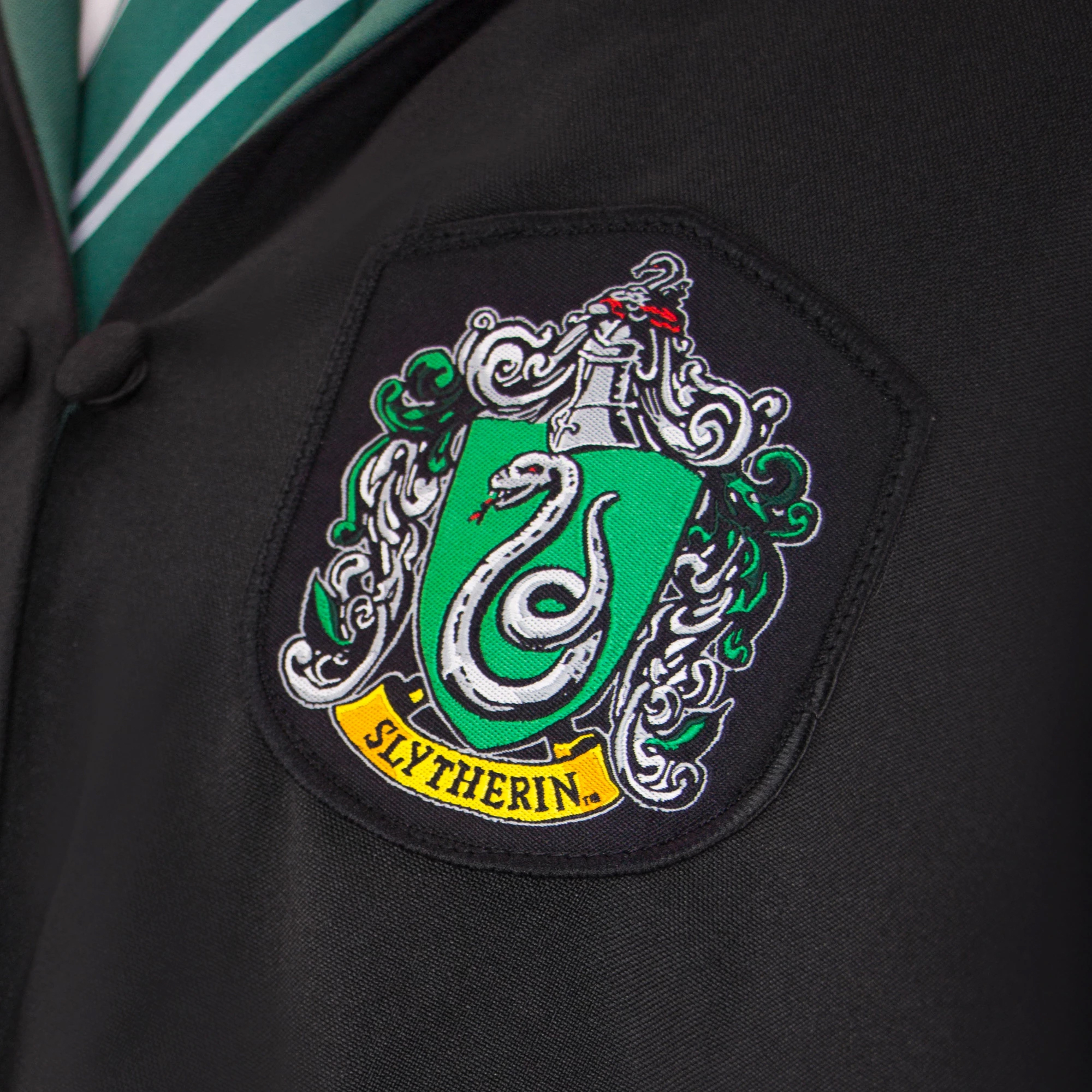 Čarodejnícky plášť  fakulty Slizolín S Harry Potter