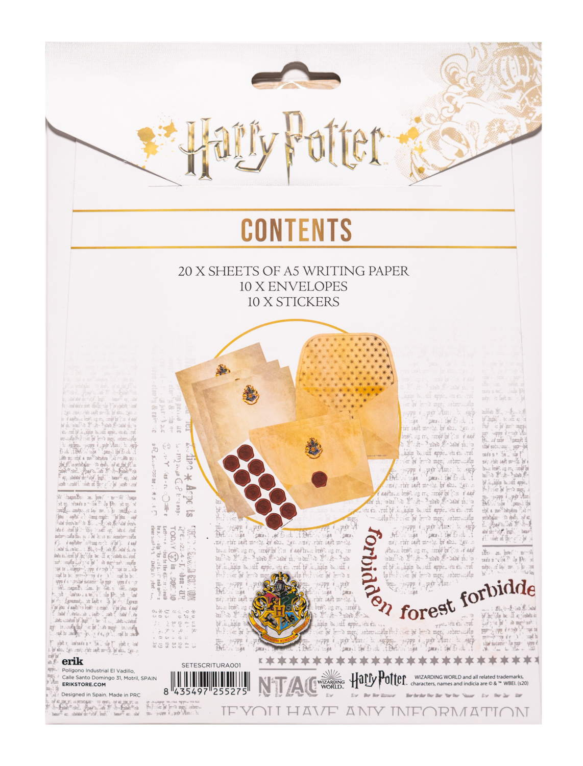 HARRY POTTER PÍSACIA SADA