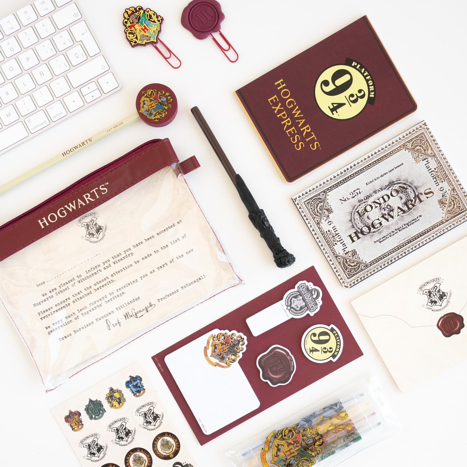 HARRY POTTER SADA PAPIERNICTVA