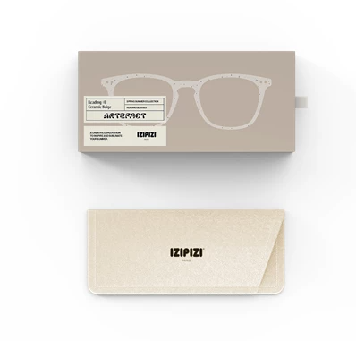 Dioptrické okuliare E Reading Ceramic Beige +1,5