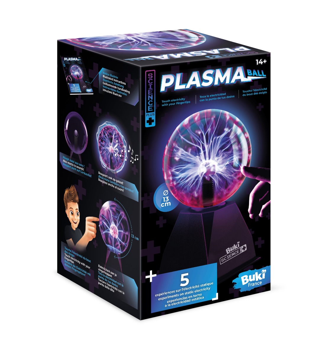Plazmová guľa 13 cm