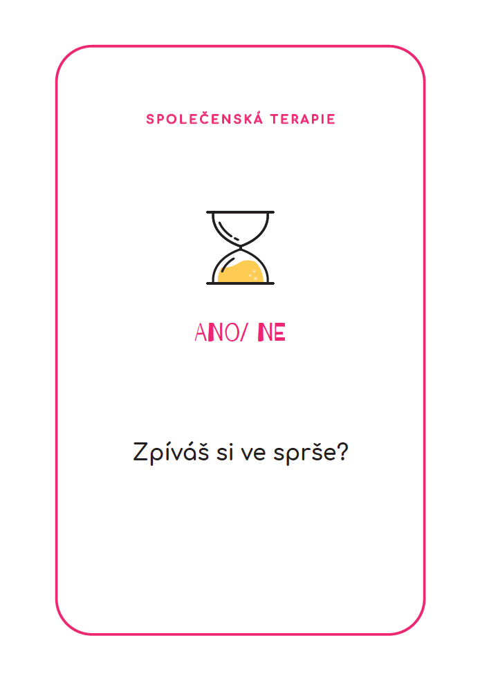 Hra Spoločenská terapie (hra v čestine)
