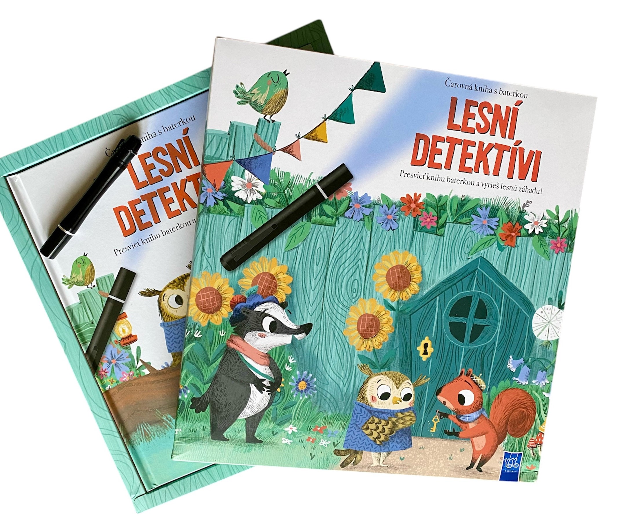 Čarovná kniha s baterkou: Lesní detektívi
