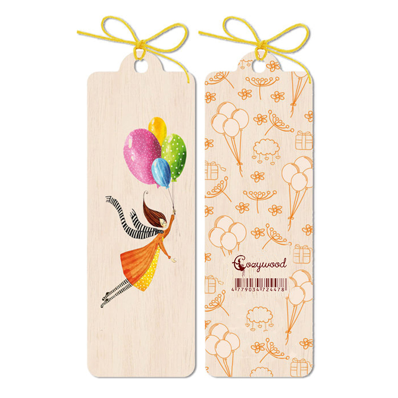 Drevená záložka Na ceste za snami Cozywood