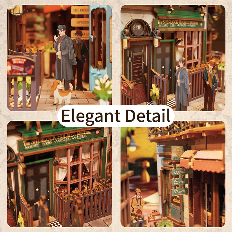 Book Nook - 3D Puzzle - Baker Street