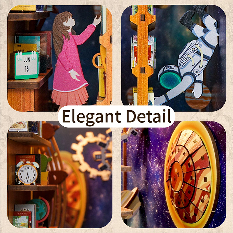 Book Nook - 3D Puzzle - Interstellar