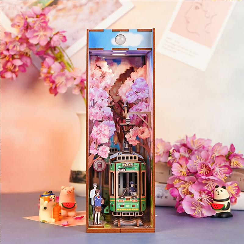 Book Nook - 3D Puzzle - Sakura